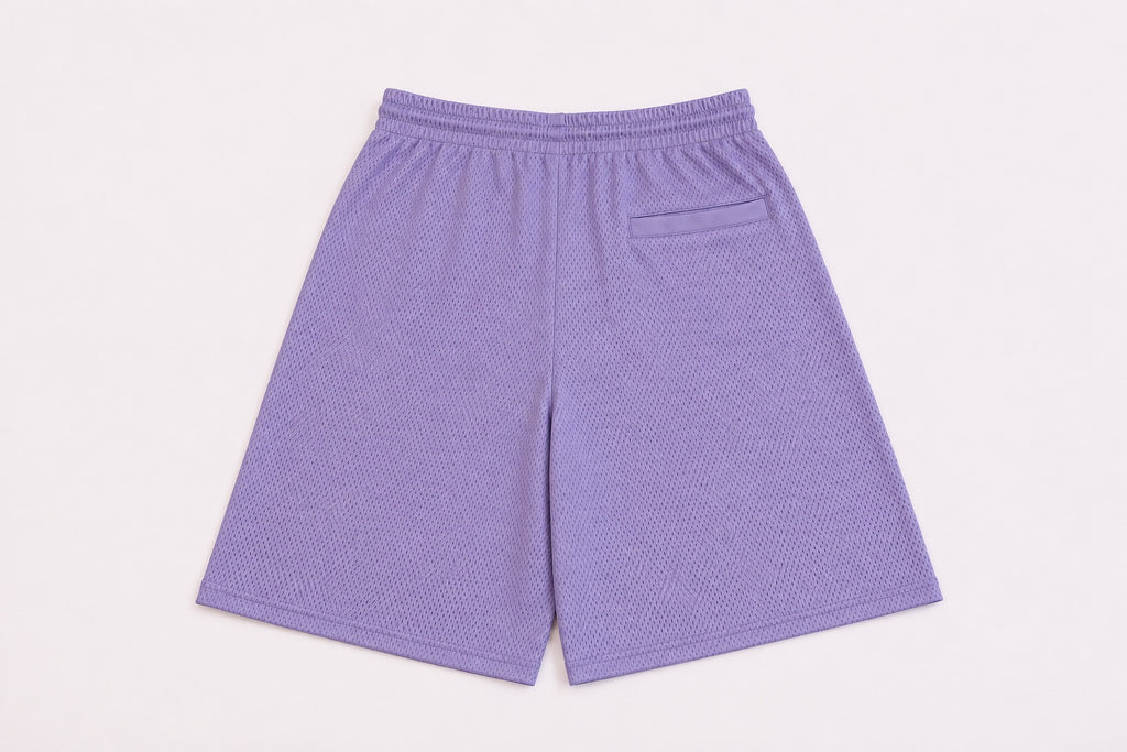 "44" Mesh Basketball Shorts