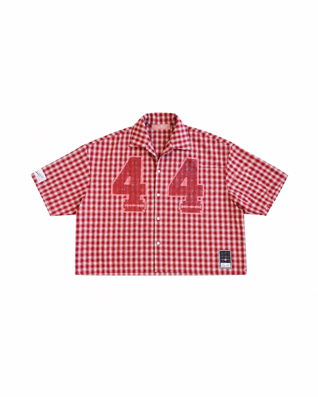 "44" Short Sleeve Check Shirt