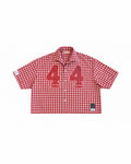 "44" Short Sleeve Check Shirt