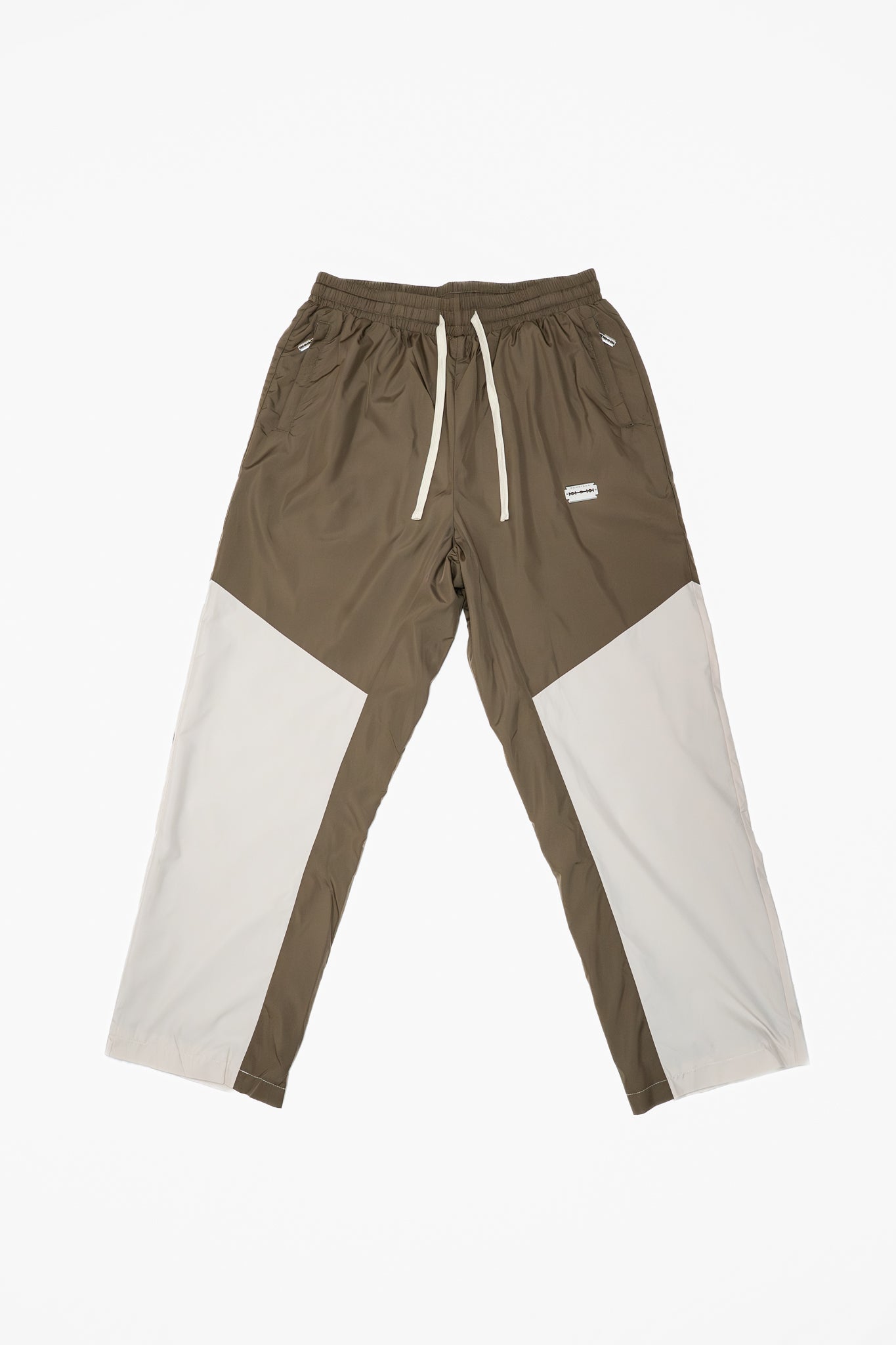 Shell Suit Pants – BEIGE / CREAM