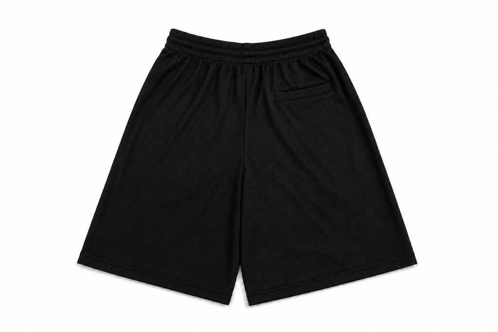 "44" Mesh Basketball Shorts