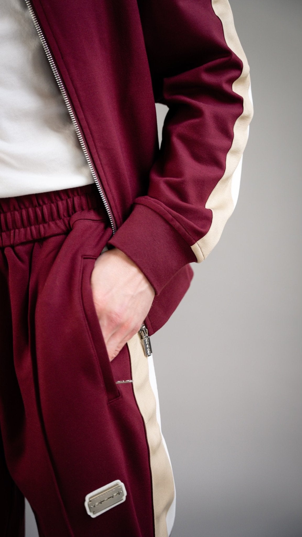 RZR44 Tracksuit - BURGUNDY